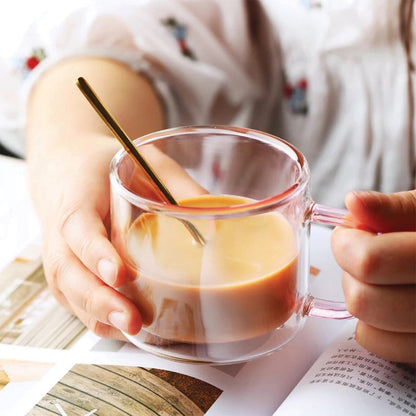 Vivolux | DoublyMug | Getönte Glastasse für Heisgetränke