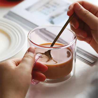 Vivolux | DoublyMug | Getönte Glastasse für Heisgetränke