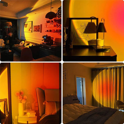 Sunset Lampe mit 4 Farben - GlowSphere