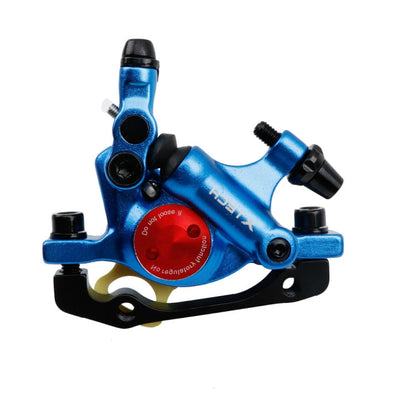 Vivolux | ZOOM HB100 Mountainbike Hydraulische Bremszange Klapprad Kabelzug Hydraulische Scheibenbremse Bremszange, Stil:Vorn(Blaue)