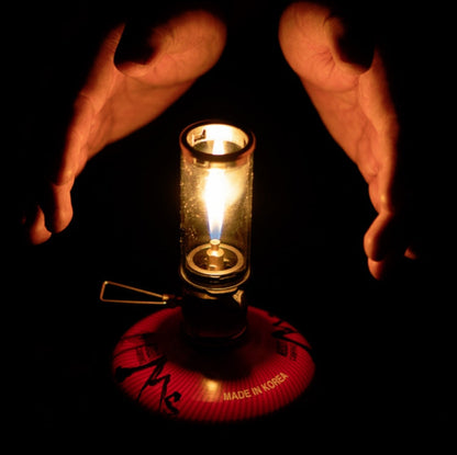 Vivolux | BRS-55 Outdoor Camping Beleuchtung Mini Steam Light Zelt Gas Kernlose Kerze Licht