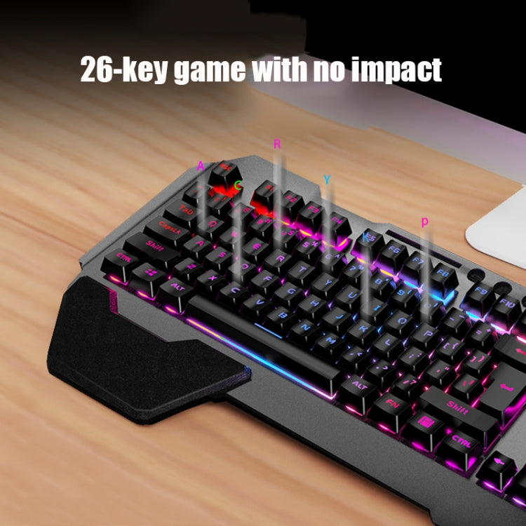 Vivolux | K680 RGB Wiederaufladbare Gaming Wireless Tastatur und Maus Set (Schwarz)