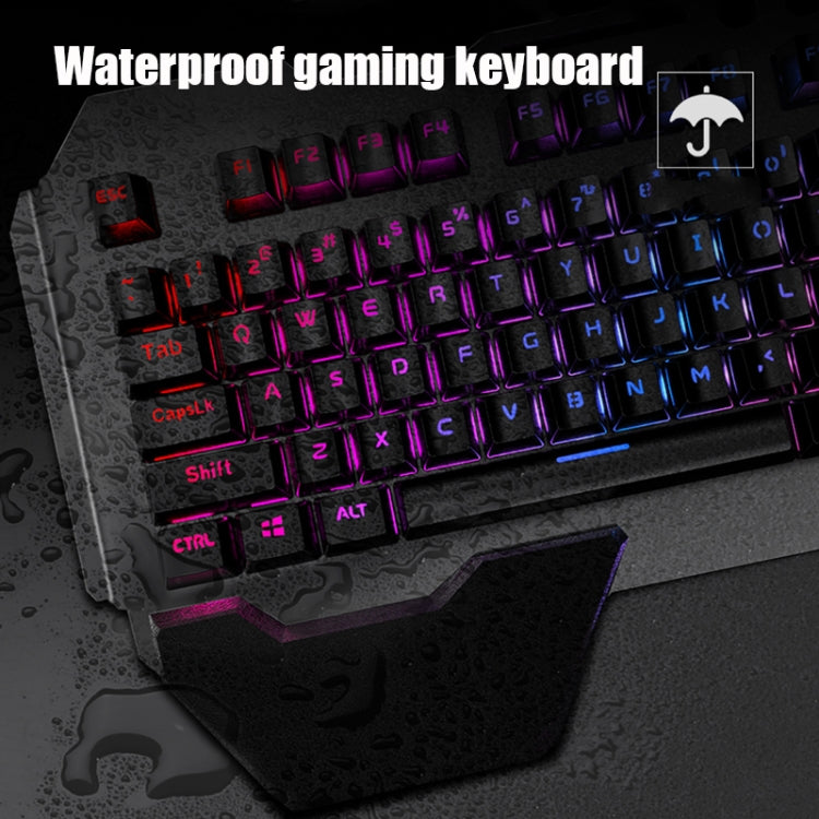 Vivolux | K680 RGB Wiederaufladbare Gaming Wireless Tastatur und Maus Set (Schwarz)