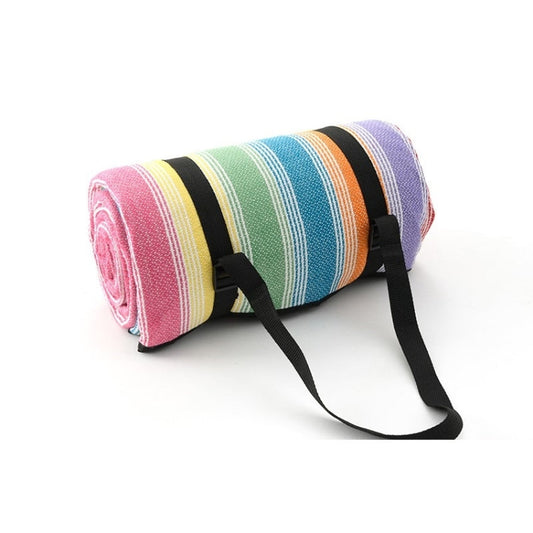 Vivolux | FP1409 6mm Verdickte Feuchtigkeitsbeständige Strandmatte Outdoor Camping Zeltmatte Ohne Tragetasche, Größe:150x200cm(Neon)