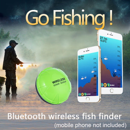Vivolux | Fish Finder Wireless Mobile Phone Sonar Fish Finder APP Unterwasser Fischfinder Angel Angelzubehör (Grün)