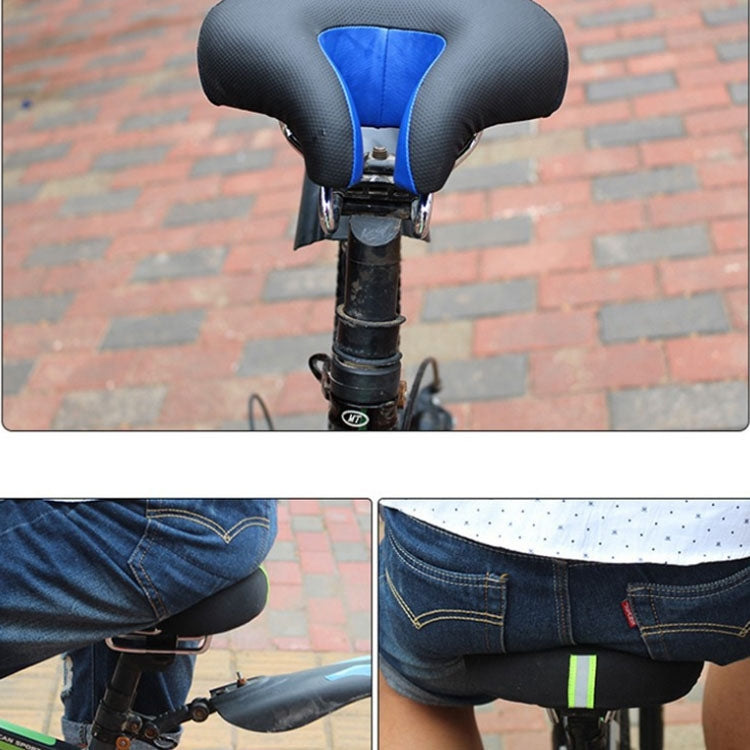 Vivolux | Noseless Fahrrad Sattel Mountain Bike Verdickte Weiche Polsterung (Schwarz)