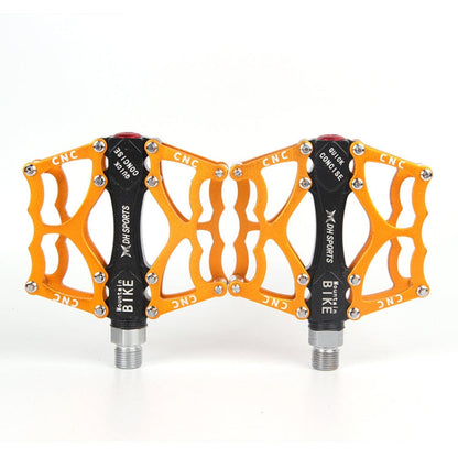 Vivolux | Fahrradpedal Mountainbike Aluminiumlegierung Palin Pedal rutschfestes Lagerpedal (901 Gelb)