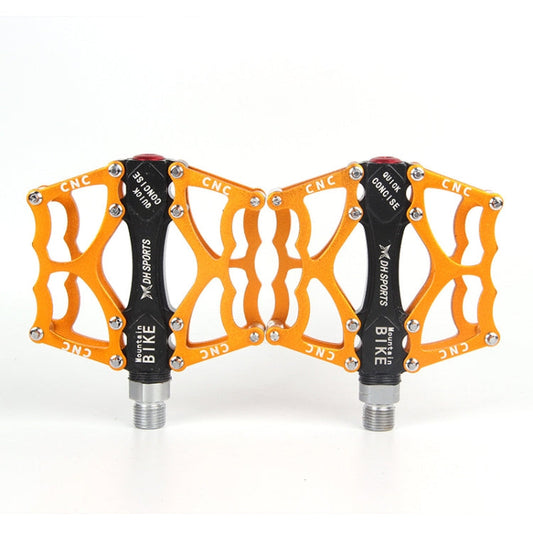 Vivolux | Fahrradpedal Mountainbike Aluminiumlegierung Palin Pedal rutschfestes Lagerpedal (901 Gelb)