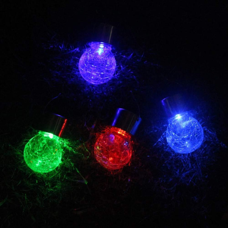 Vivolux | 12 PCS Knackball Solar-Kronleuchter Außen Garten Innenhof Ferien Dekorationslicht mit Clip (Warmweißes Licht)