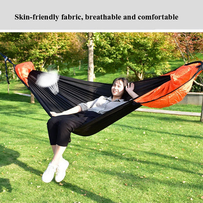 Vivolux | Strut-Moskitonetz-Hängematte Diamant-Sonnenschutz-Set Outdoor Camping Automatisch Schnell-Öffnen Anti-Mücken-Hängematten-Unterstand-Set (Armeegrün)