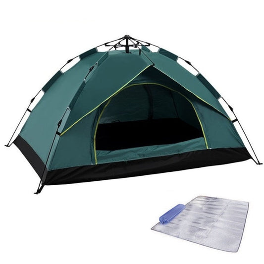 Vivolux | TC-014 Outdoor Strand Reise Camping Automatische Feder Multi-Personen Zelt Für 2 Personen (Grün+Matte)