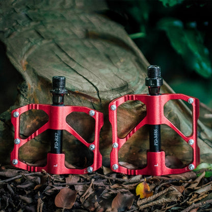 Vivolux | 1 Paar PROMEND Mountainbike Rennrad Fahrrad Aluminium Pedale (PD-R87 Schwarz)