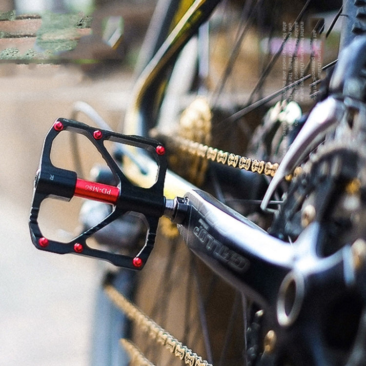 Vivolux | 1 Paar PROMEND Mountainbike Rennrad Fahrrad Aluminium Pedale (PD-R87 Schwarz)