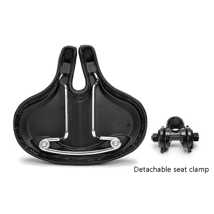 Vivolux | Bike No Nasal Sitz Mountainbike Sattel Bequeme Stoßdämpfung Fahrrad Outdoor Fahrrad Zubehör Sattel( Schwarz)