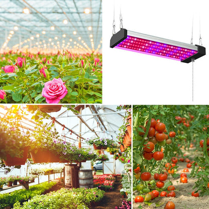 Vivolux | LED-Wachstumslampe Vollspektrum Pflanzenlicht-Röhre, Stil: Kleine Doppelreihe 100 cm (EU-Stecker)