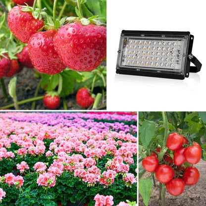 Vivolux | LED Pflanzenlicht Vollspektrum Wasserdichter Wachstumslicht EU Stecker 144 Perlen 200W