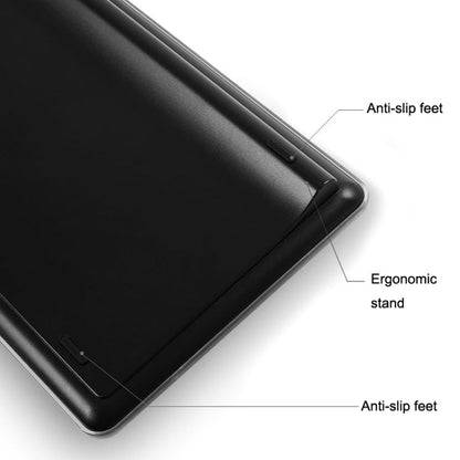 Vivolux | LANGTU L1 104 Tasten USB Home Office Film Leuchtende Verdrahtete Tastatur, Kabellänge: 1,6 m (Eisblaues Licht Schwarz)