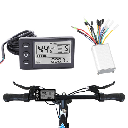 Vivolux | S866 A Typ Elektrofahrrad Universelles Elektrofahrrad Dashboard Set, Spezifikation: 36V / 48V