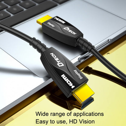 Vivolux | DTECH HDMI 2.0 Version Glasfaserleitung 4K 60Hz Großbildfernseher Ingenie Verkabelung, Länge: 10m