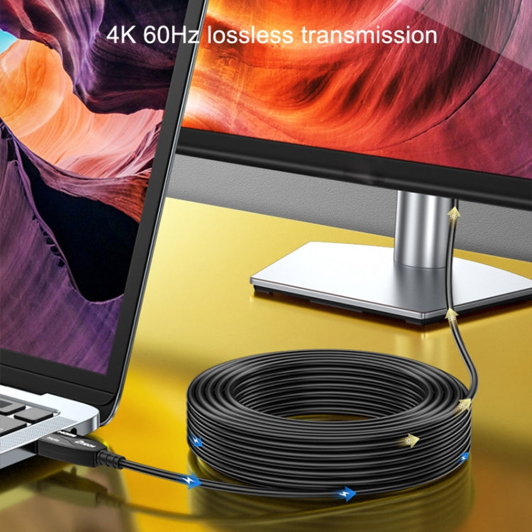 Vivolux | DTECH HDMI 2.0 Version Glasfaserleitung 4K 60Hz Großbildfernseher Engineering Verkabelung, Länge: 15m