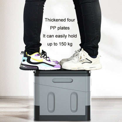 Vivolux | Auto Faltbare tragbare Toilette Outdoor Notfall Mobile Toilette (Dunkelgrau)