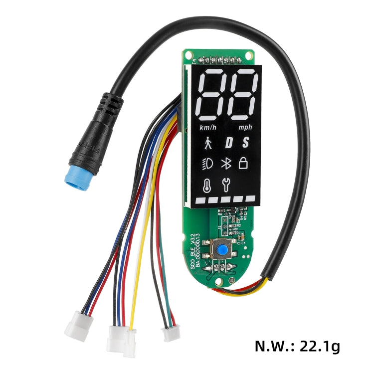 Vivolux | Für Xiaomi Electric Scooter Pro/Pro 2/1S Vierdraht-Doppelbrems-Bluetooth-Board-Set, Spezifikation: Nur Board