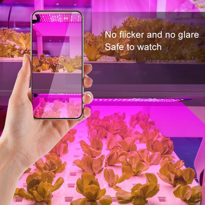 Vivolux | 4 Köpfe 12V Full Spectrum Rot- und Blau Lichtpaneel Pflanzenwachstum Lampe Sämlingsfülllichter (EU-Stecker)