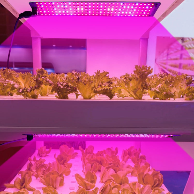 Vivolux | 4 Köpfe 12V Full Spectrum Rot- und Blau Lichtpaneel Pflanzenwachstum Lampe Sämlingsfülllichter (EU-Stecker)