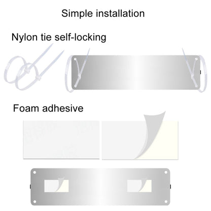 Vivolux | 4 Köpfe 12V Full Spectrum Rot- und Blau Lichtpaneel Pflanzenwachstum Lampe Sämlingsfülllichter (EU-Stecker)