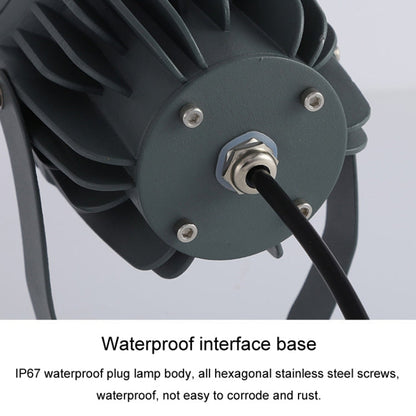 Vivolux | LED-Flutlicht COB Außen wasserdicht Scheinwerfer Billboard-Lichter Gartenlampe, Farbe: 30W 7 Farben