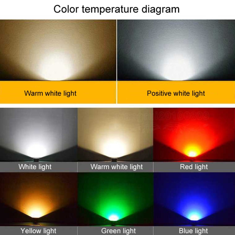 Vivolux | LED-Flutlicht COB Außen Wasserdicht Scheinwerfer Billboard Lichter Gartenlampe, Farbe: 30W 4 Farben Auswahl 1