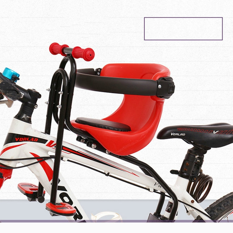 Vivolux | Voll umschlossene Fahrrad-Vordersitze für Kinder (Rot)