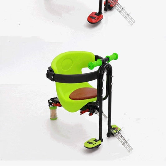 Vivolux | Voll umschlossene Fahrrad-Vordersitze für Kinder (Grün)