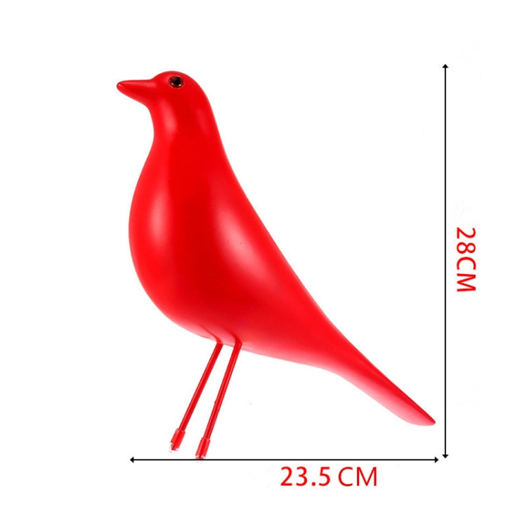 Vivolux | Resin Craft Vogel Figurine Büro Ornamente Heim Dekoration Zubehör (Schwarz)
