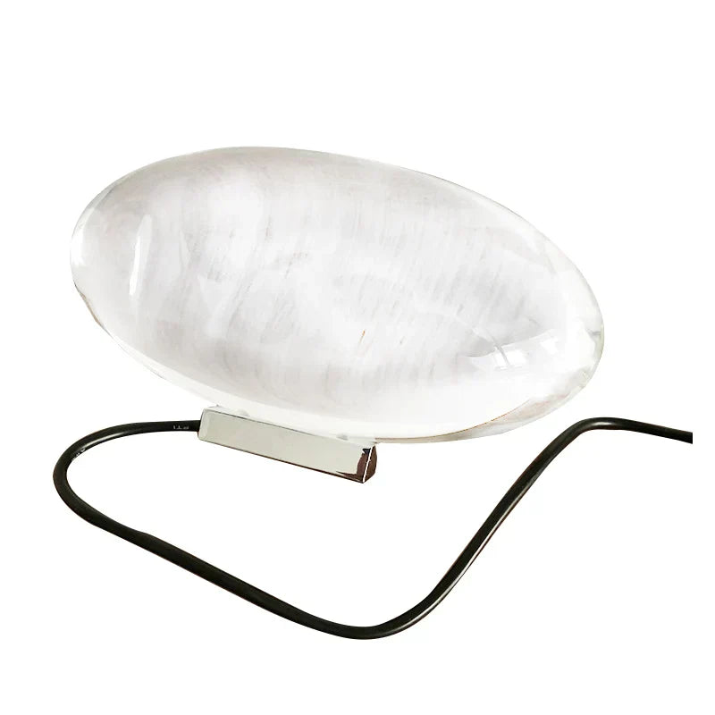 Vivolux | Kristall-LED-Tischlampe "Auge des Himmels" – Italienische Designer-Nachttischprojektorlampe für Wohn- und Schlafzimmerdekoration