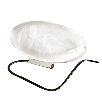 Vivolux | Kristall-LED-Tischlampe "Auge des Himmels" – Italienische Designer-Nachttischprojektorlampe für Wohn- und Schlafzimmerdekoration