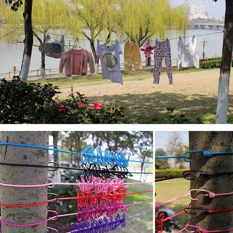 Vivolux | BreezyClip Tragbare Wäscheleine