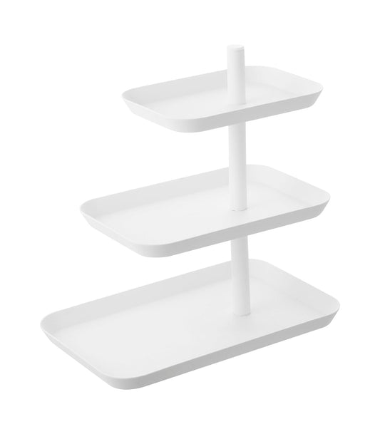 Vivolux | Dreistufiges Accessoire-Tablett - Stahl