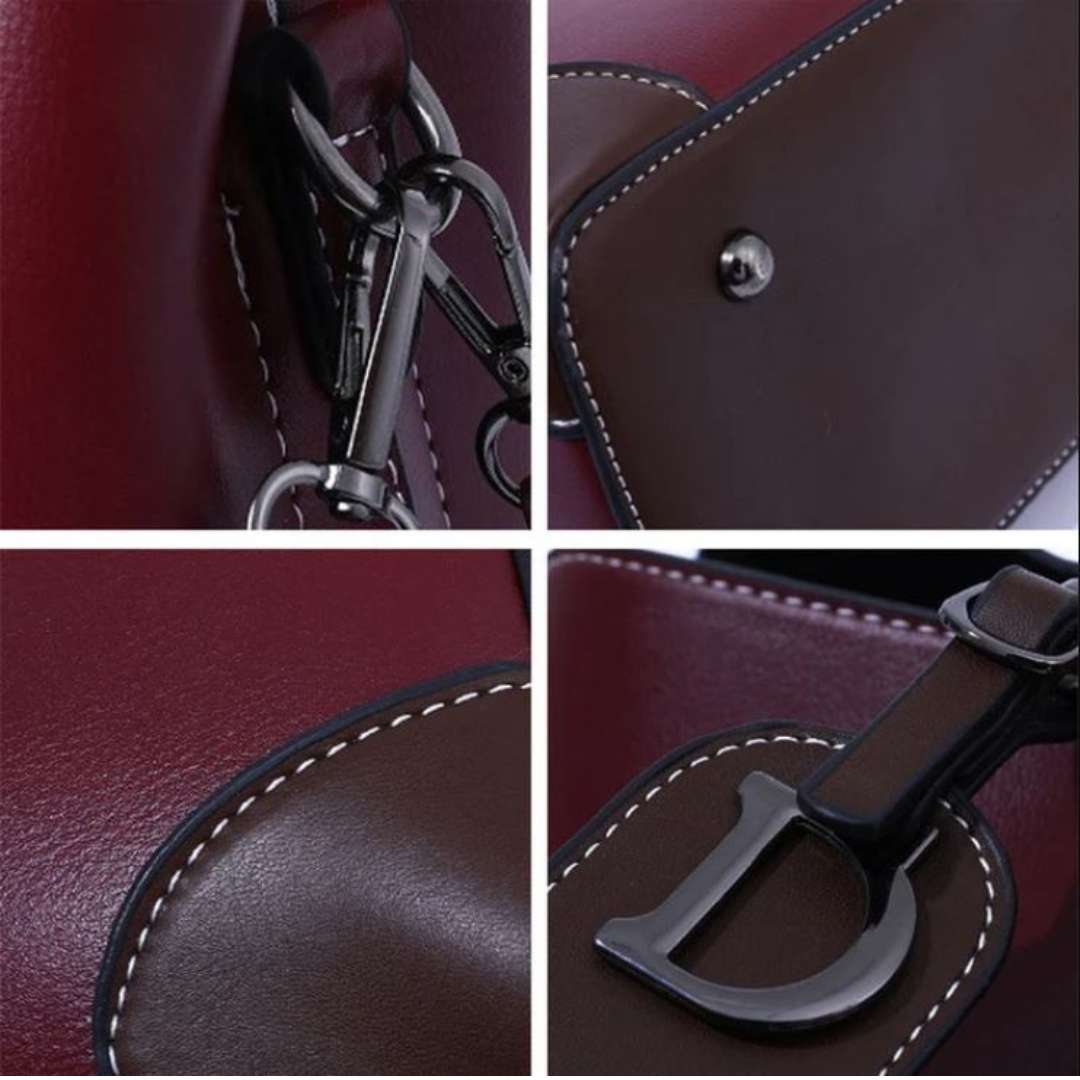 Vivolux | ShoulderBag: Echtes Leder Nische Damen Umhängetasche