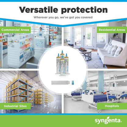 Vivolux | Advion Schaben Gel Köder, Schabenvernichter, Ungiftiger Schädlingsvernichter, Schädlingsbekämpfung