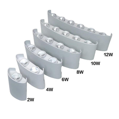 Moderne Wasserdichte LED Wandleuchte für Innen und Außen | Stilvolle und Energieeffiziente Beleuchtung