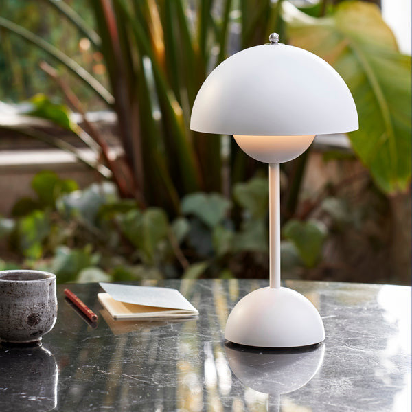 Vivolux | Verstellbare Helligkeit Blumenpottlampe - Italienische wiederaufladbare Tischlampe VP3
