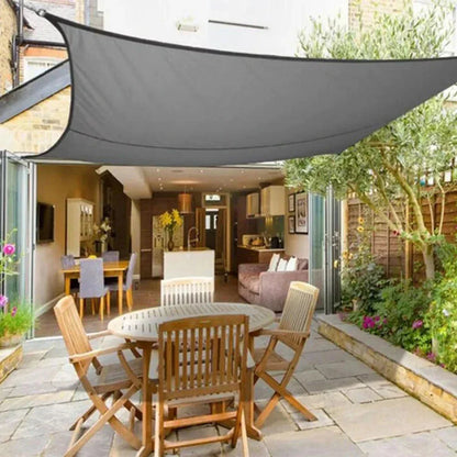 Vivolux | Luxus-Sonnenschutz – wasserabweisend – schützend für Balkon und Garten – Schattentuch