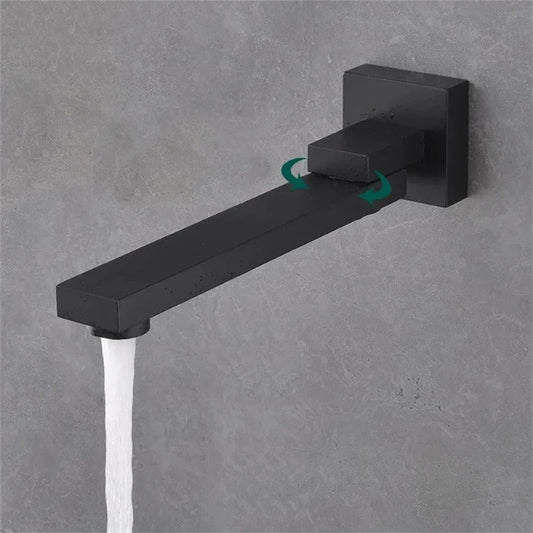Vivolux | Wandmontierte Faltbare Armatur – Hochwertiger Edelstahl-Wasserhahn mit Modernem Design