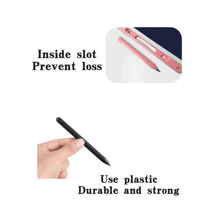 Vivolux | 12-Zoll LCD-Schreibtafel - Radierbares Kritzelbrett für Kinder, wiederverwendbares Lern-Notizbuch