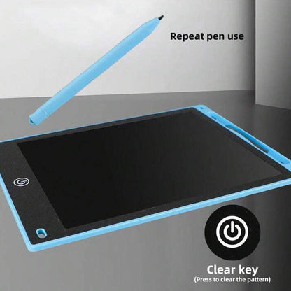 Vivolux | 12-Zoll LCD-Schreibtafel - Radierbares Kritzelbrett für Kinder, wiederverwendbares Lern-Notizbuch