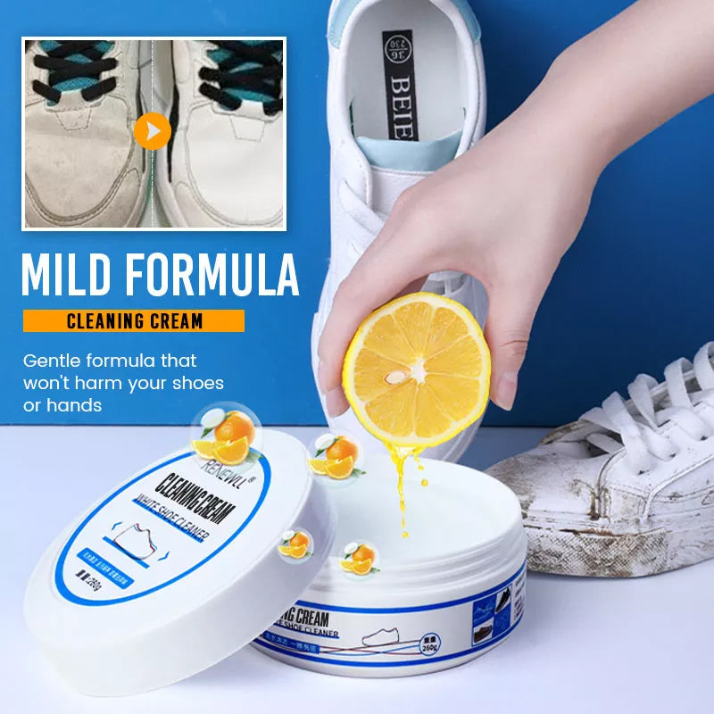 Vivolux | Multifunktionale weiße Schuhreinigungscreme