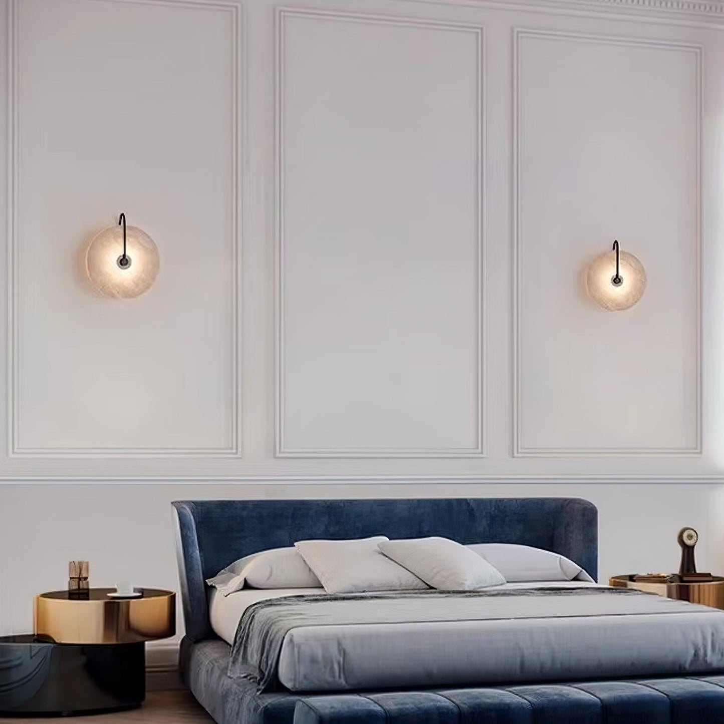Vivolux | Weiße Alabaster-Wandlampe