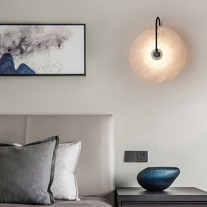 Vivolux | Weiße Alabaster-Wandlampe
