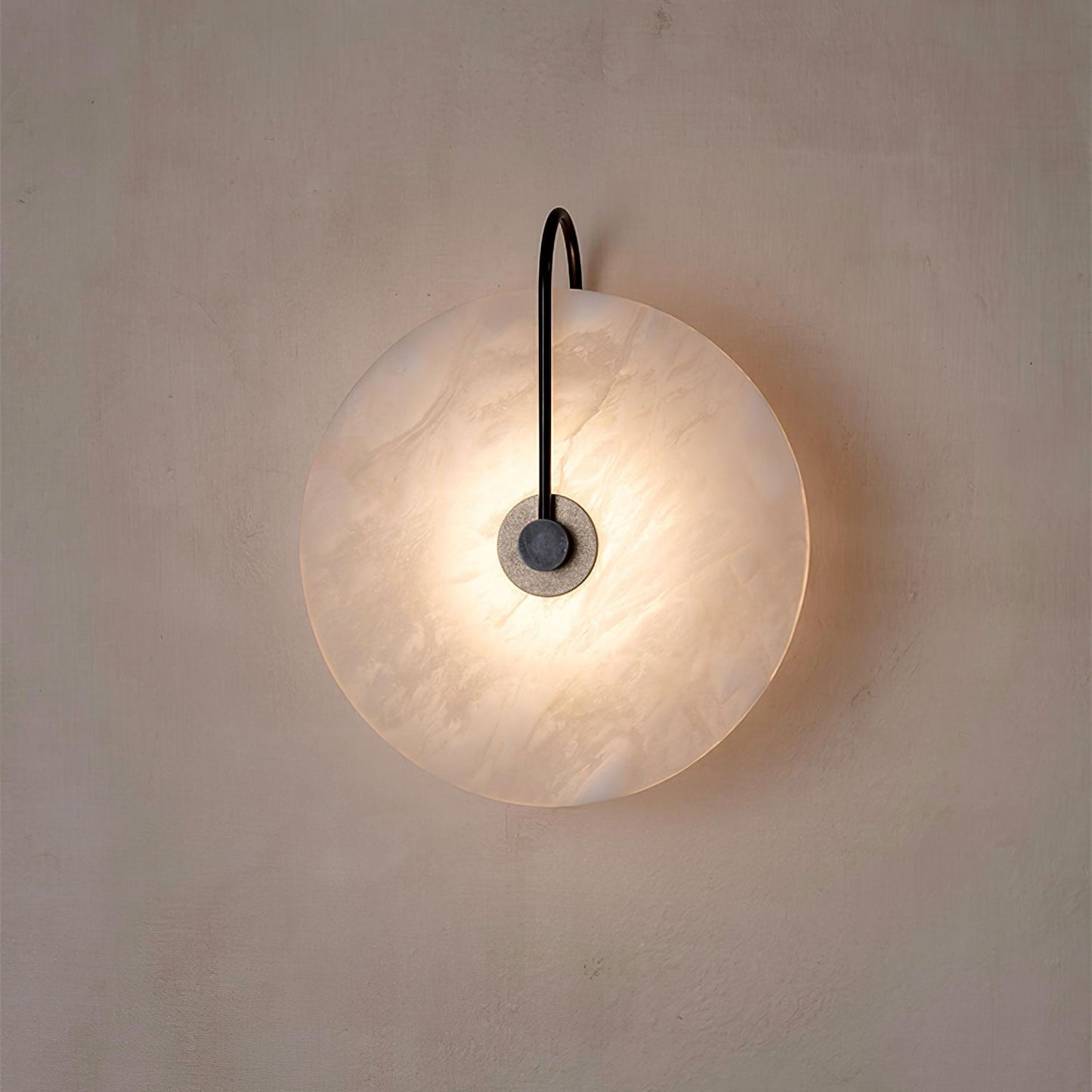 Vivolux | Weiße Alabaster-Wandlampe